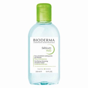میسلار بایودرما Sebium H2O پاک کننده آرایش پوست مختلط و چرب 250 میلی لیتر